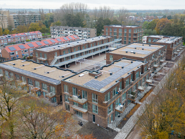 Project in Wassenaar: 86 sociale huurwoningen luchtdicht gebouwd