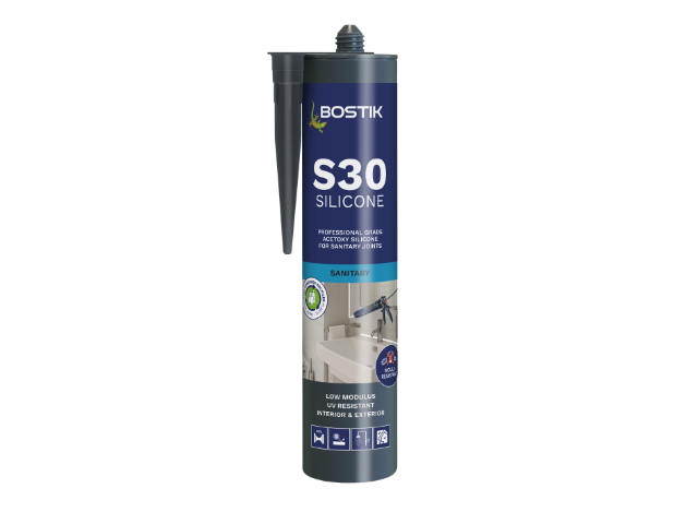 Bostik S30 Acetoxy Silicone Sealant