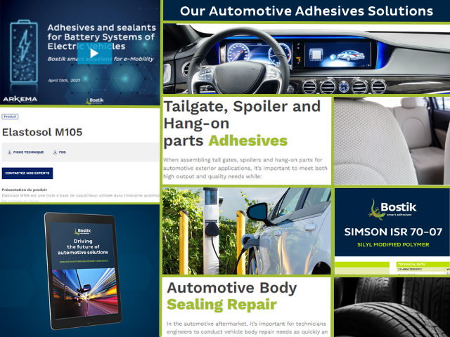 automotie adhesives and sealalnts