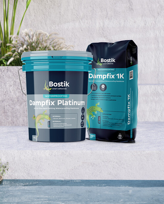 bostik dampfix platinum and 1K