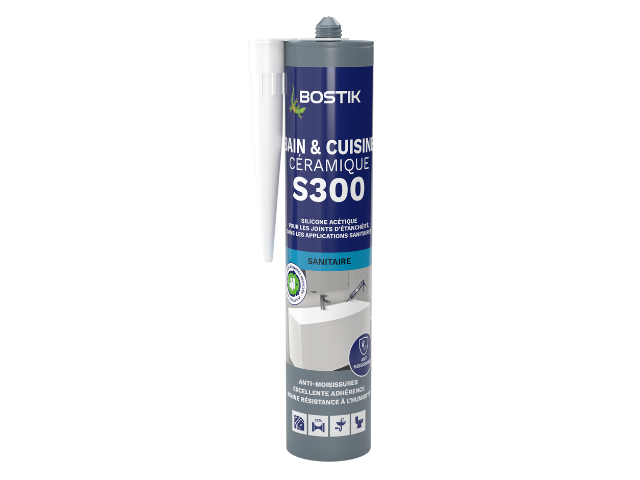 Mastic Colle Polymère Bostik MSP 106 Invisible Multi-usages 290 ml
