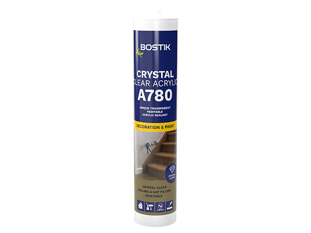 BOSTIK A780 CRYSTAL CLEAR ACRYLIC