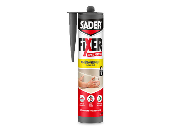 Sader Fixer sans Percer Aménagement intérieur