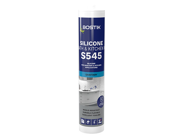 Bostik Sanitary Joints S545 Silicone Bath & Kitchen N