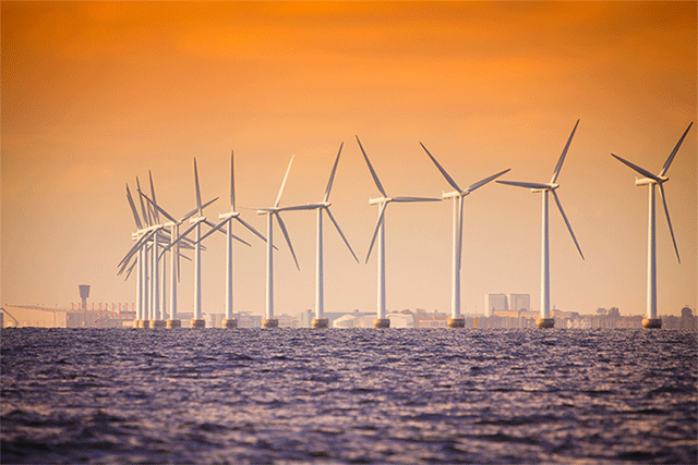 Wind turbines in Denmark