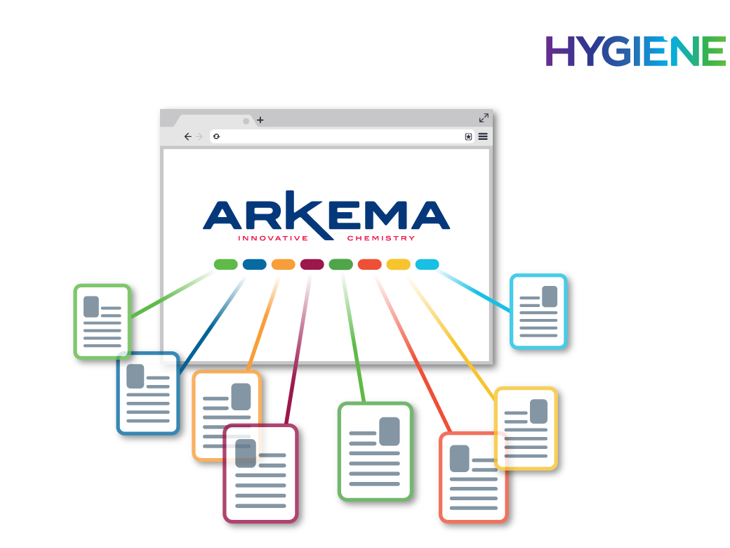 Arkema-webpage-with-several-page-links