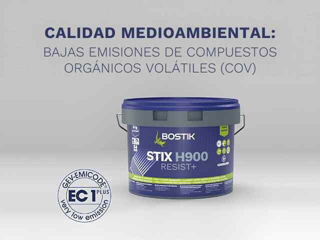 El compromiso de Bostik con la sostenibilidad y la protección queda demostrado además por las credenciales medioambientales de STIX H900 RESIST+