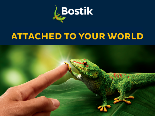 Bostik presents its new brand identity: Attached to your world