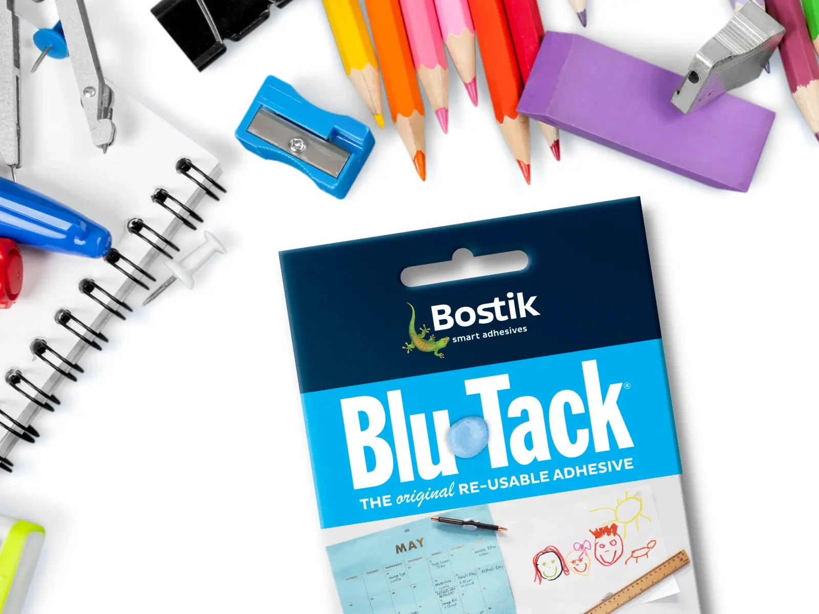 Blu Tack Header