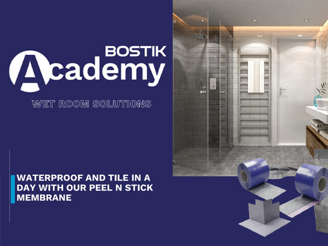 Waterproof and tile in a day