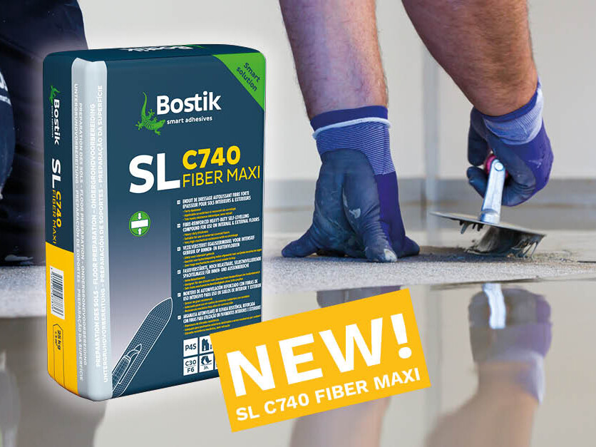 Nieuwe vezelversterkte egaline voor grote laagdiktes