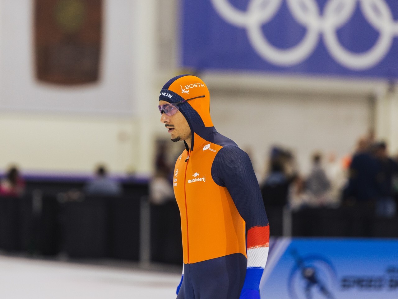 Sebas Diniz aan de start