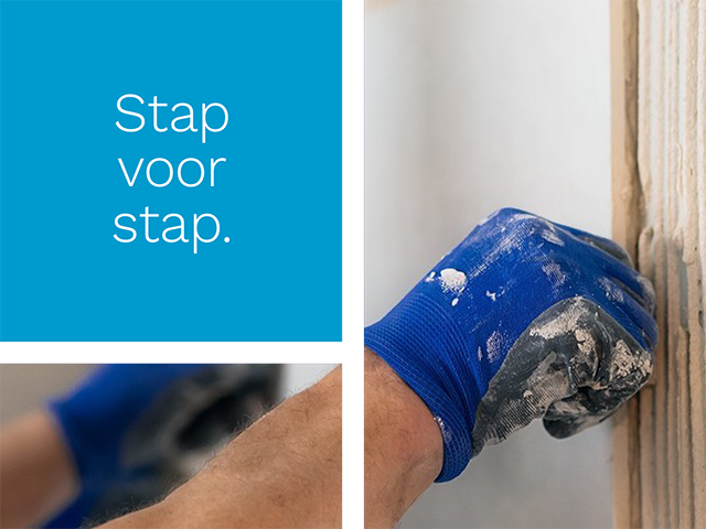 stap voor stap betegelen