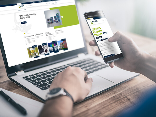 Stagelopen bij bostik als stagiair Multimedia Design