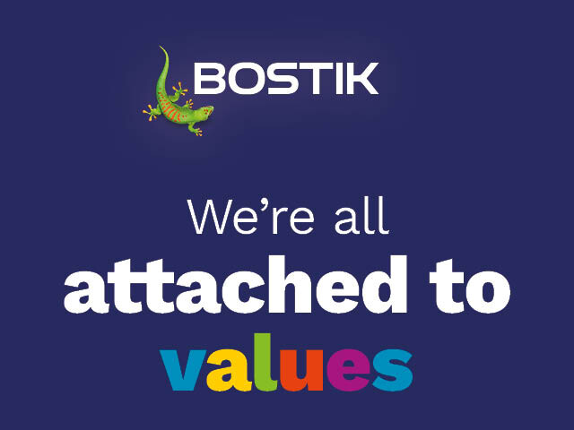 Werken bij Bostik we're all attached to values