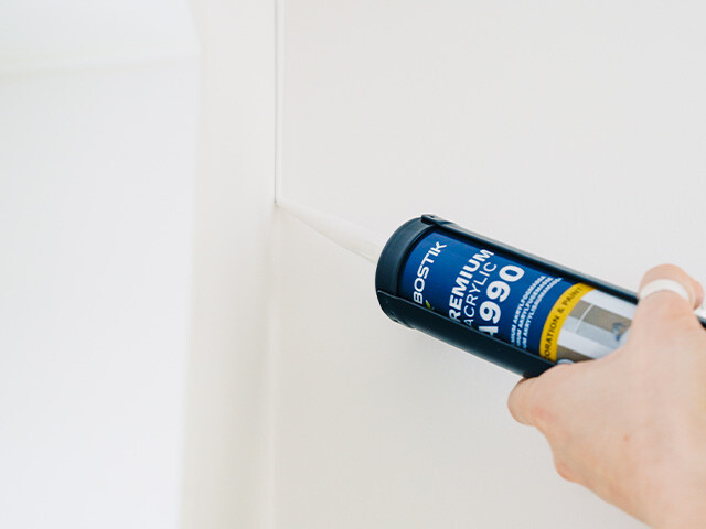 Bostiks premium-akrylfogmassa A990 Premium Acrylic
