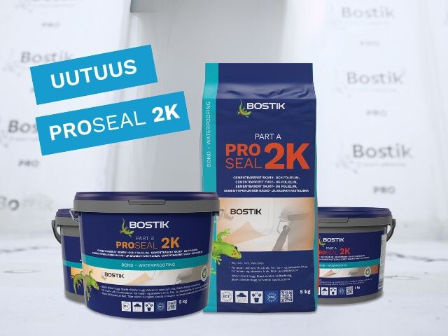 Säkra ditt våtrum – med nya, mångsidiga PROSEAL 2K