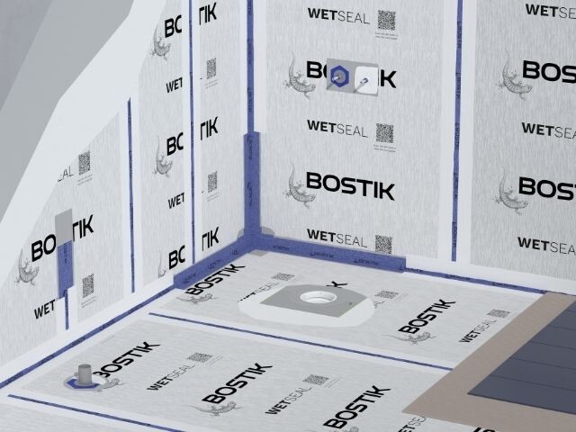 Bostik WetSeal application view