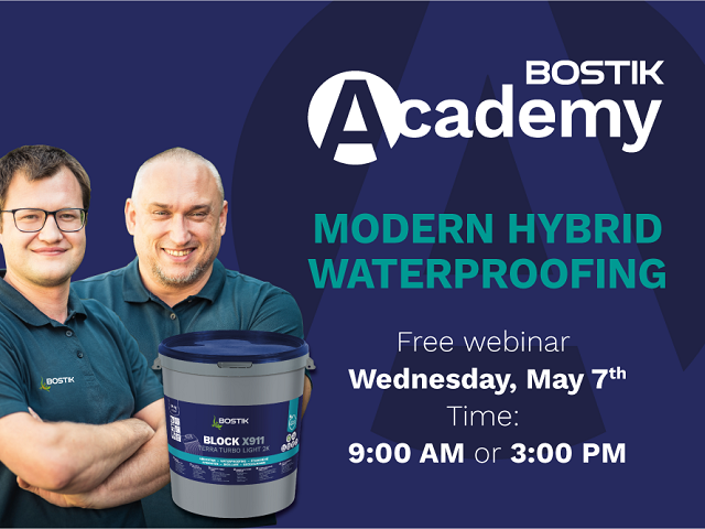 Modern hybrid waterproofing