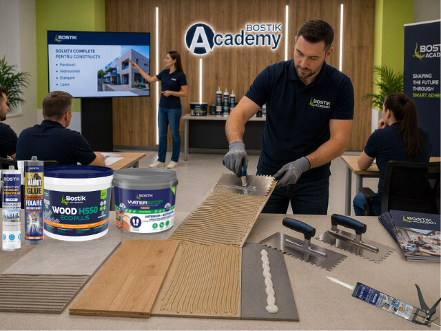 bostika academy application demo in classroom