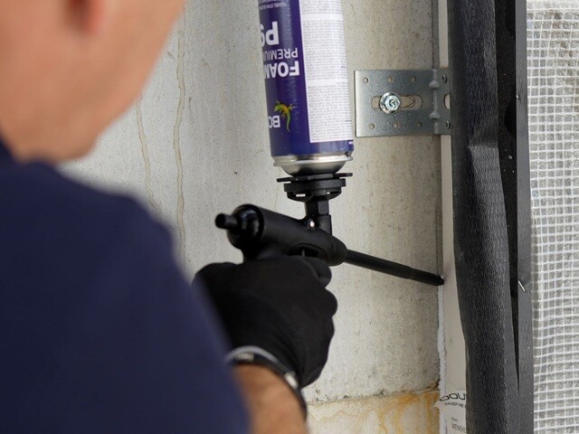 bostik expanding foam application gun