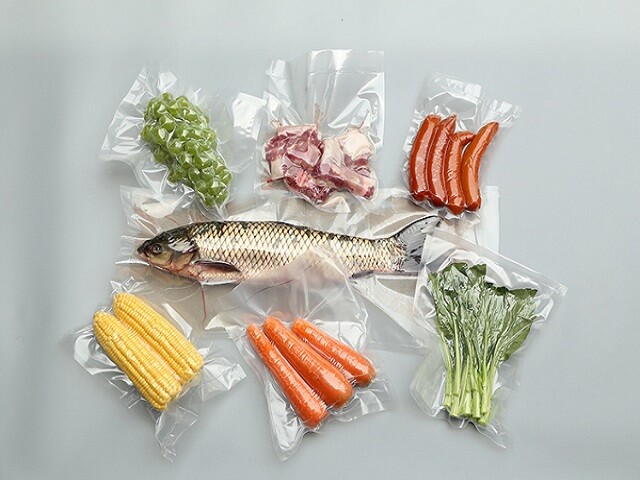 Vacuum packaging adhesives