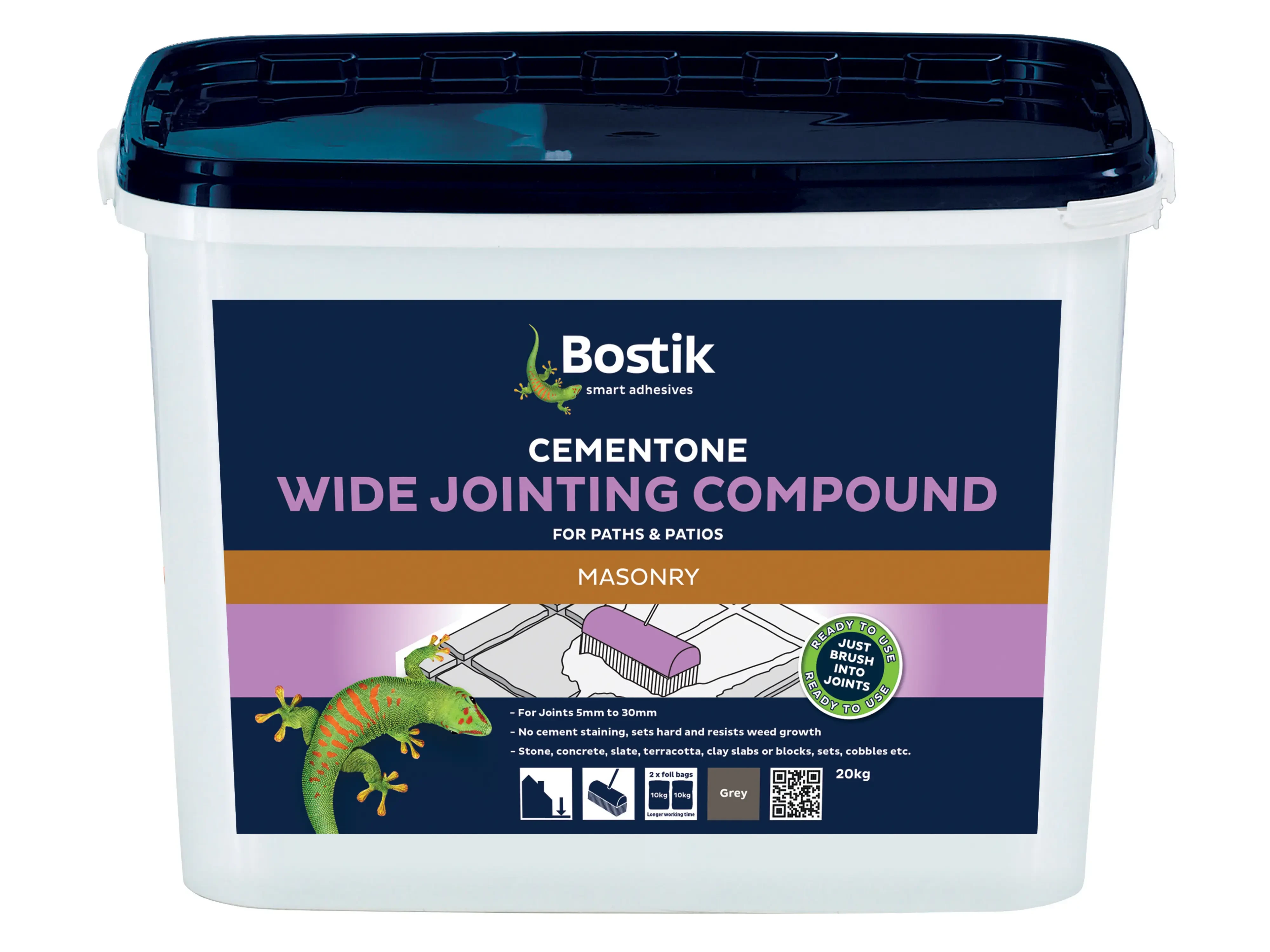 Bostik Cementone Wide Jointing Compound (Grey).webp