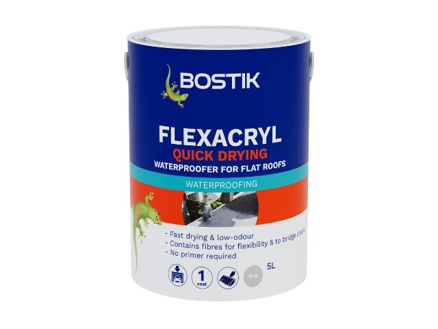 FLEXACRYL QUICK DRYING WATERPROOFING COATING