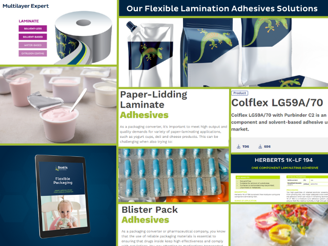 Flexible lamination adhesives