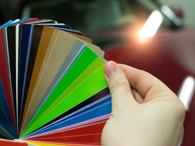 colored paint protective film (PPF)