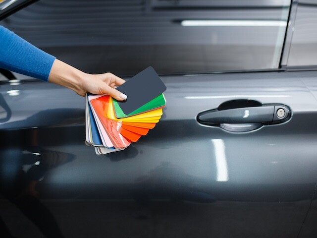 colored paint protective film (PPF)