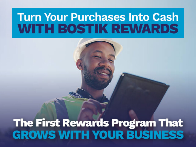 Experience the NEW Bostik Rewards Program! 
