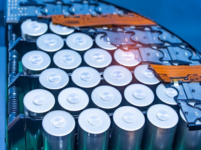EV Battery internal components