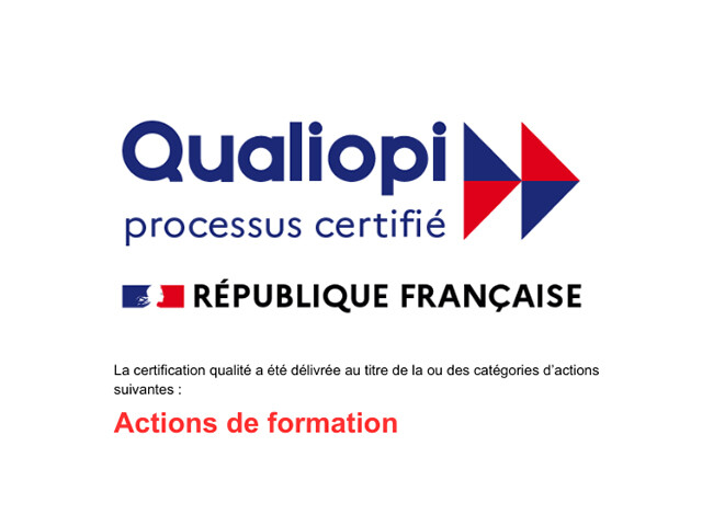 Des formations certifiées Qualiopi