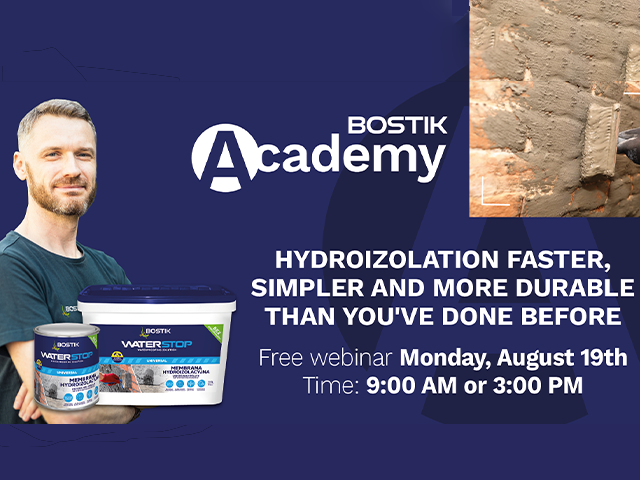 HYDROIZOLATION FASTER, SIMPLER AND MORE DURABLE THAN YOU'VE DONE BEFORE