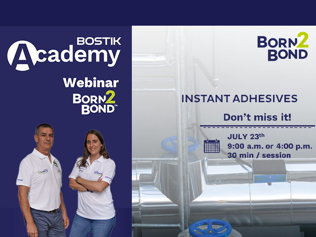 Instant Adhesives Webinar Invitation
