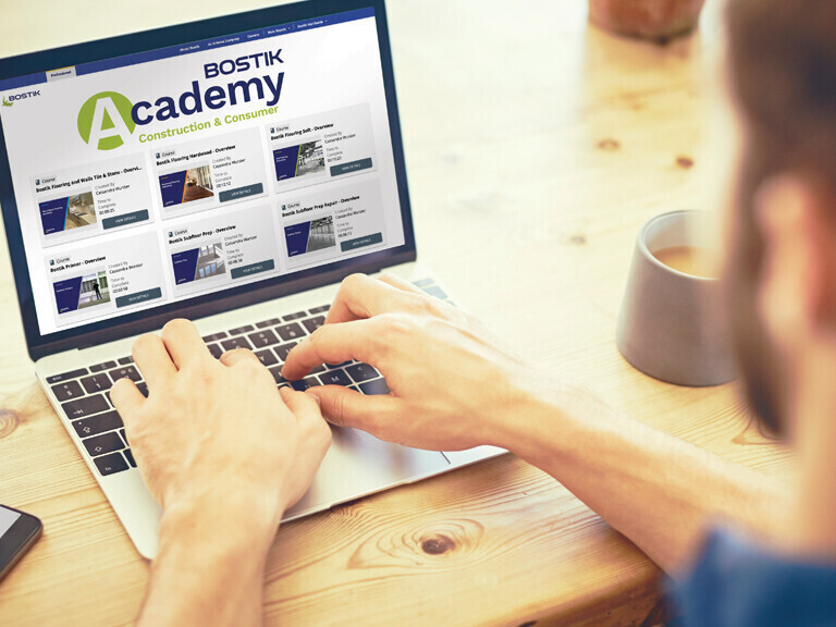 Descubra el aprendizaje en línea con Bostik Academy.