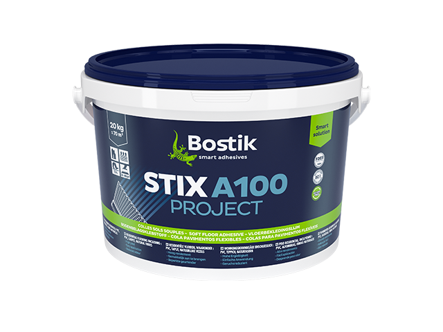 BOSTIK STIX A100 PROJECT, Soft flooring, Bostik