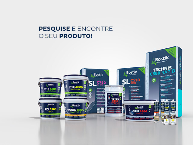 Bostik procure o seu produto