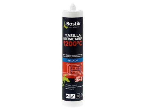 Bostik | Masilla Refractaria 1200ºC | Masilla