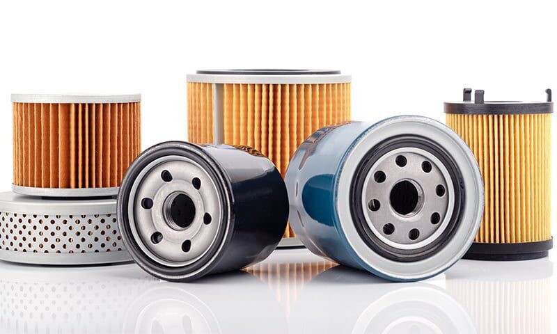filter end cap bonding