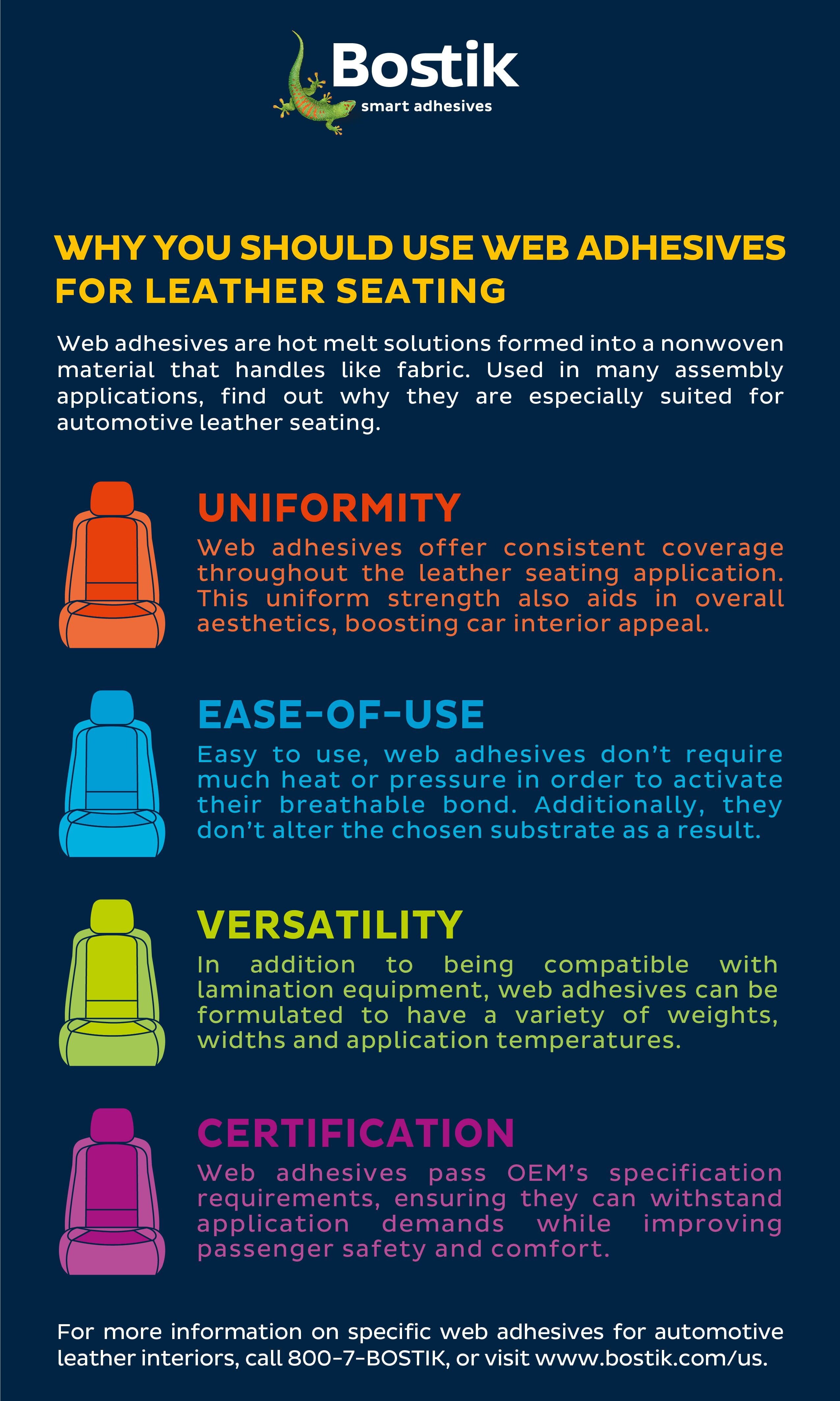 leather seating adhesives