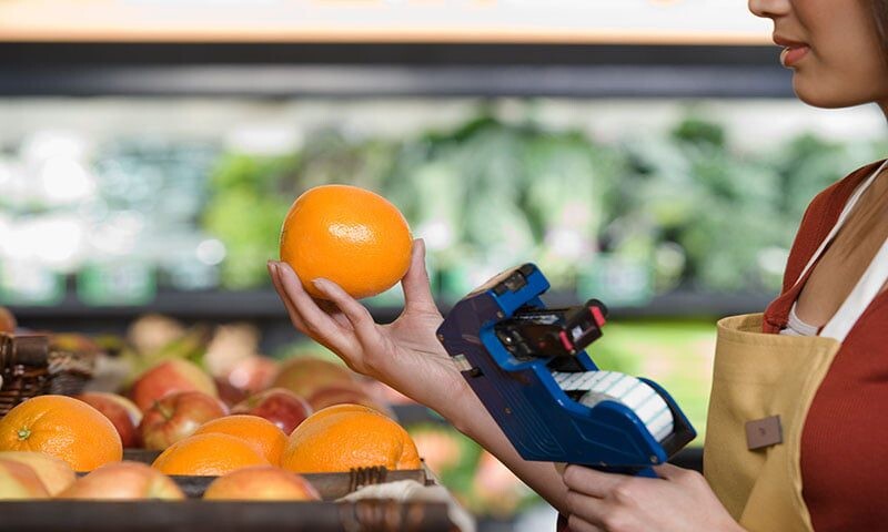 fruit and vegetable labels